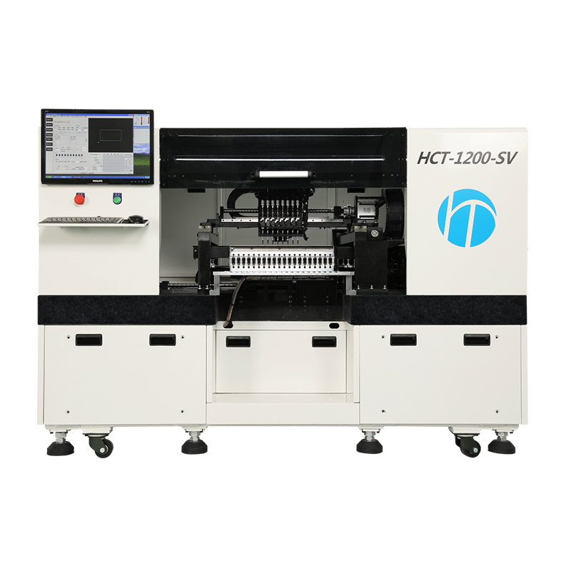 HCT-1200-SV Automatic 8 Heads LED SMD Pick & Place Machine