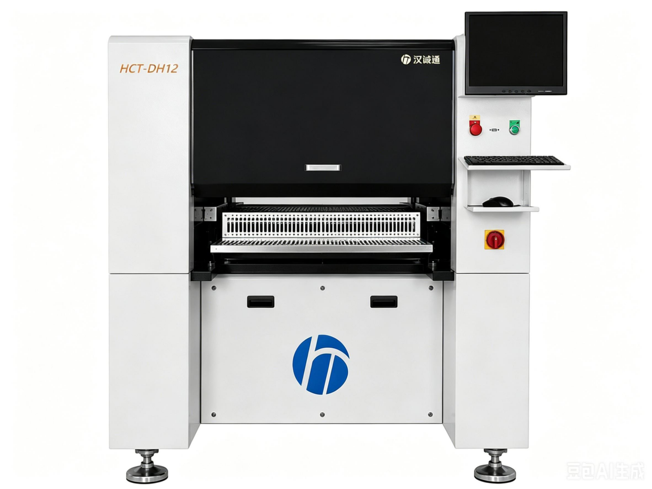 HCT-DH12 Automatic 12 Heads Multi-functional SMT Pick and Place Machine