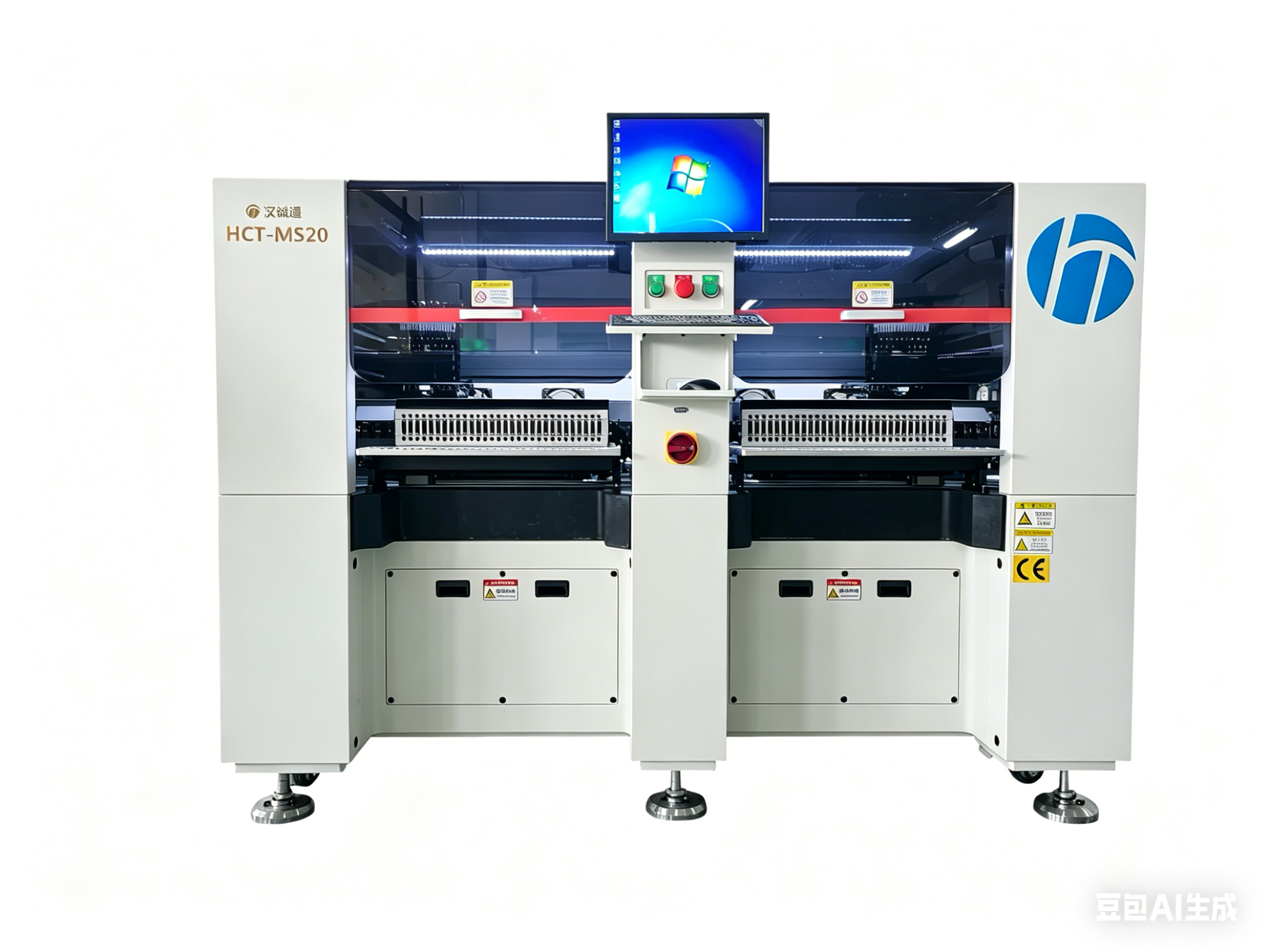 HCT-MS20 Automatic 20 Heads SMT Pick and Place Machine