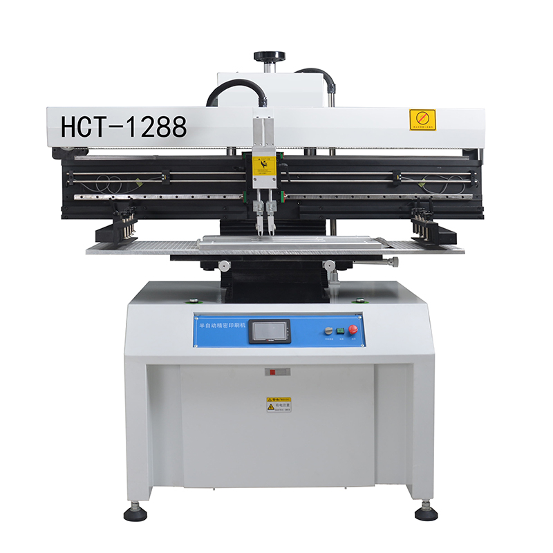 HCT-1288 Semi-automatic Standard 1.2M Semi-automatic Solder Paste Printer