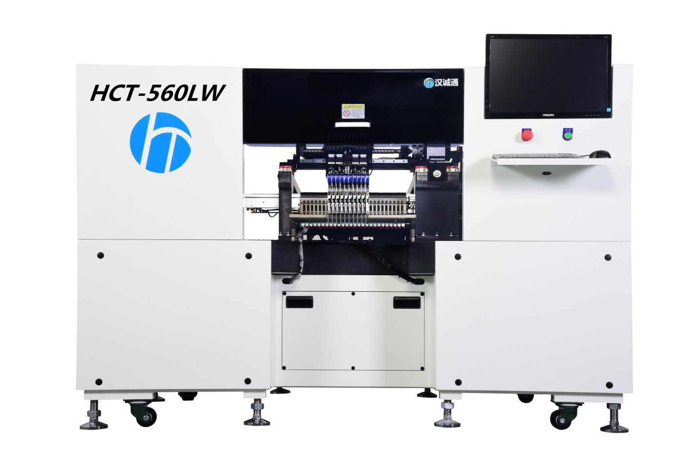 HCT- 560LW Automatic 12 Heads LED Pick and Place Machine
